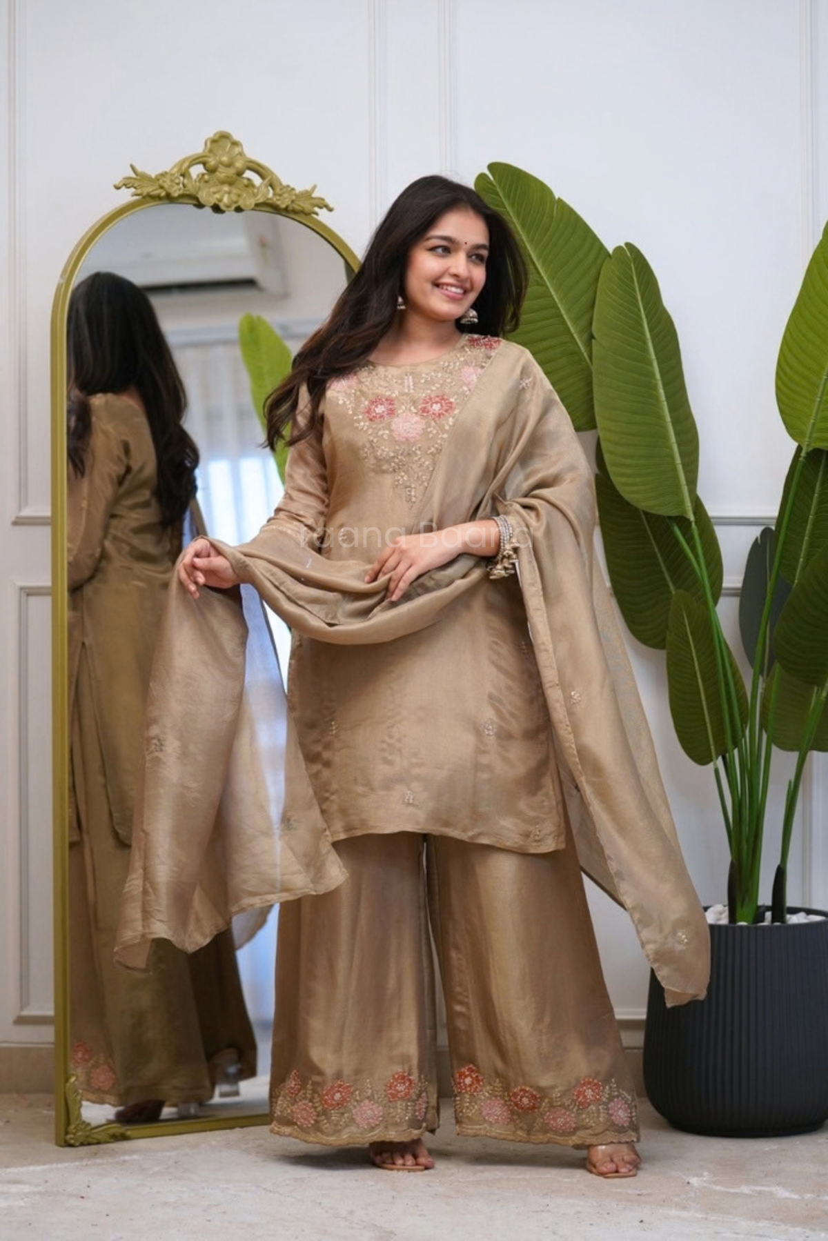 Dupatta Pant Set