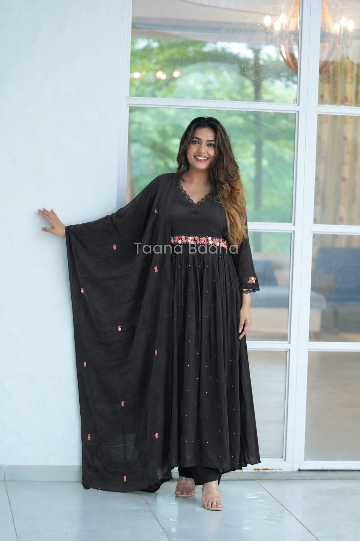 Dupatta Pant Set