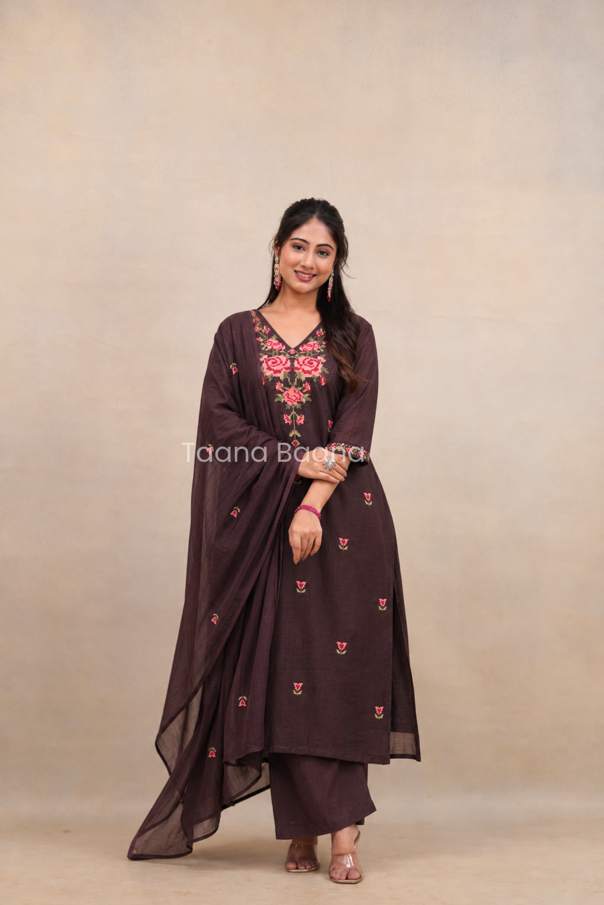 Dupatta Pant Set