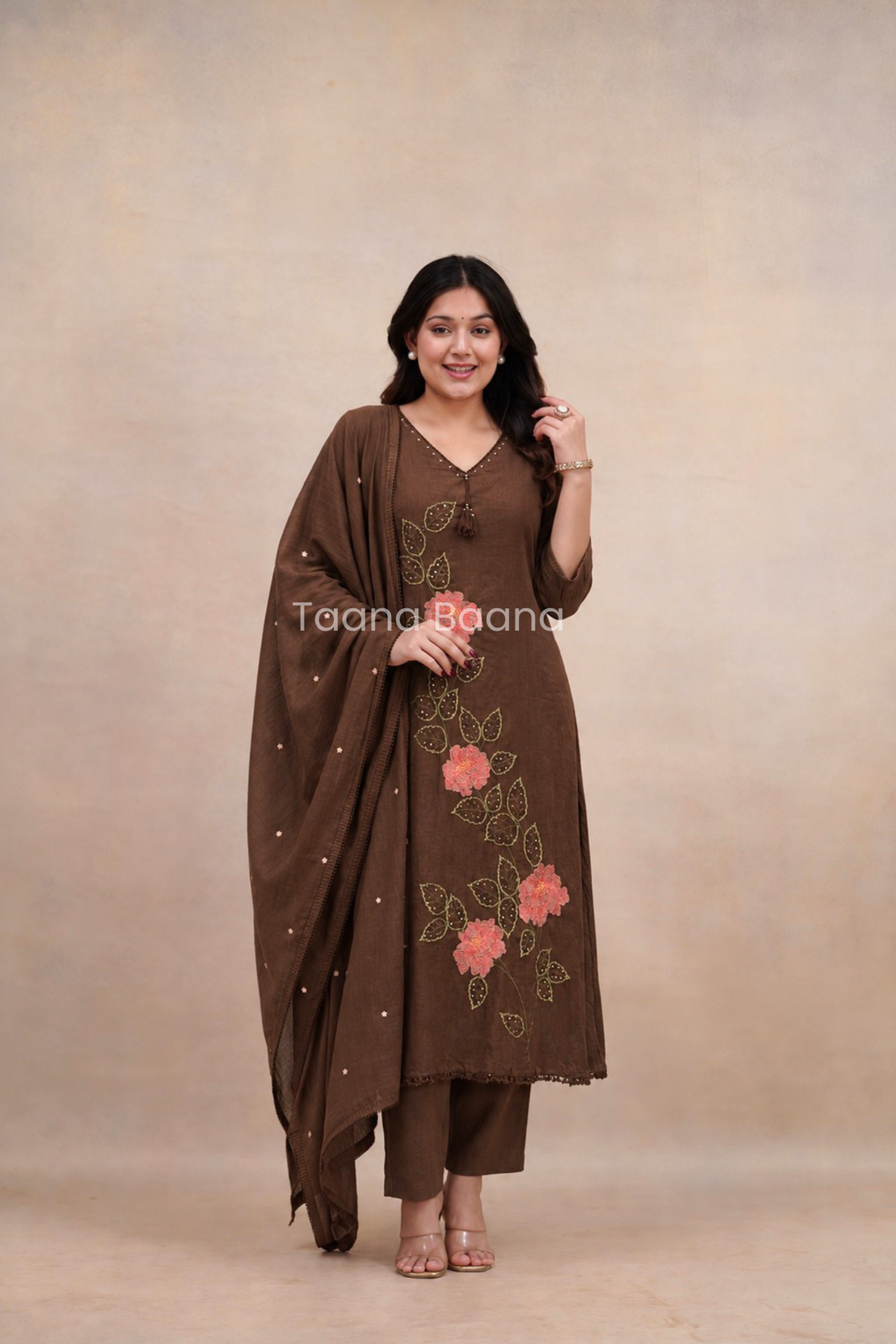 Dupatta Pant Set
