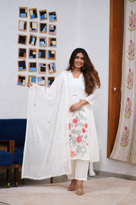 Dupatta Pant Set