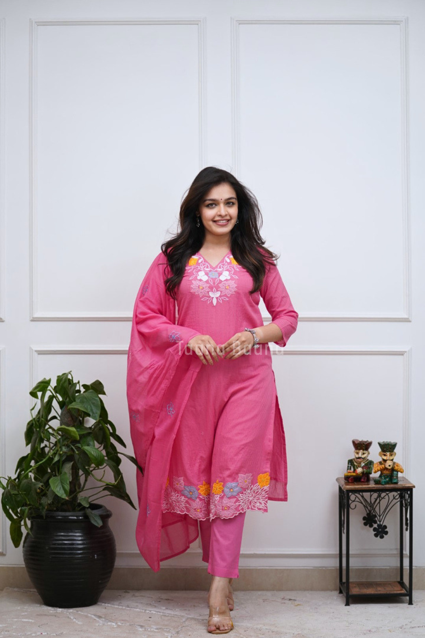 Dupatta Pant Set