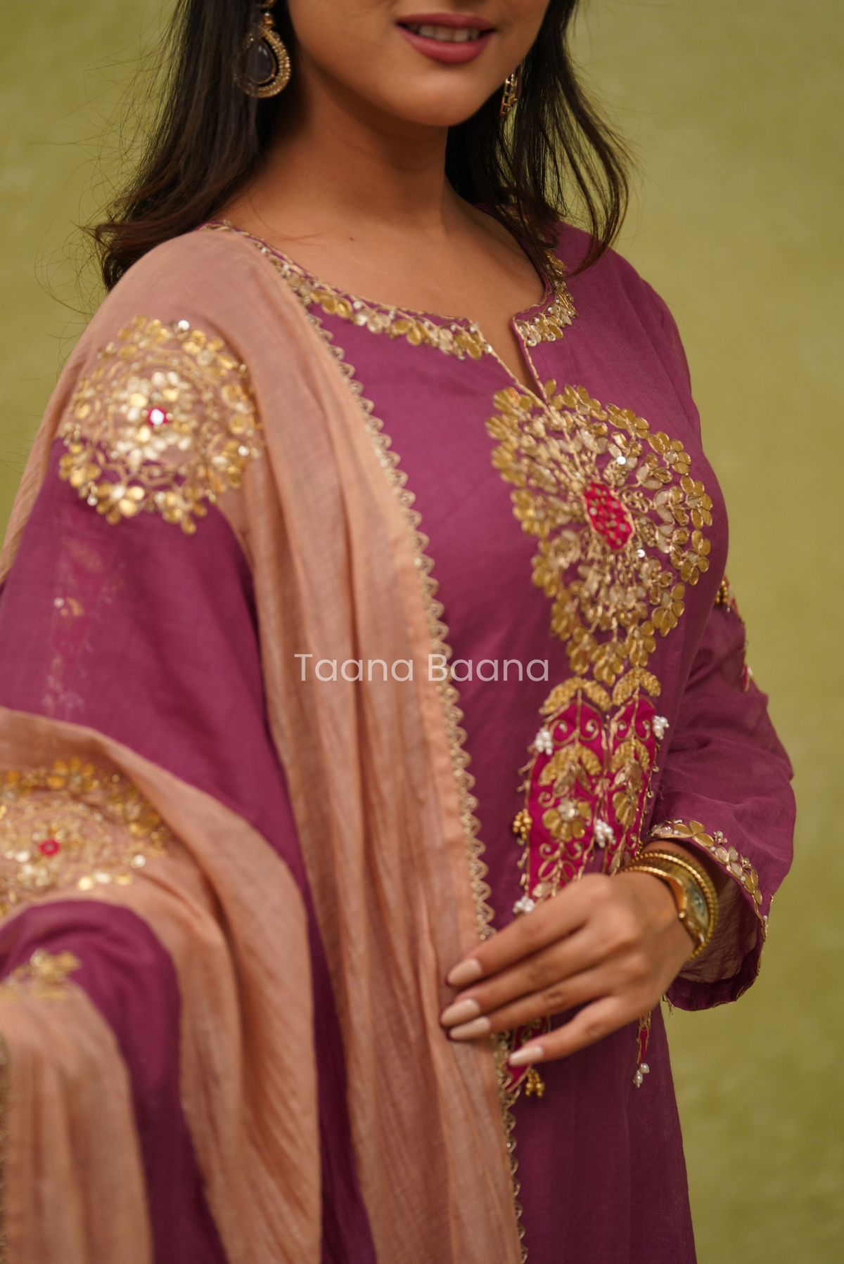 Anarkali Dupatta Set