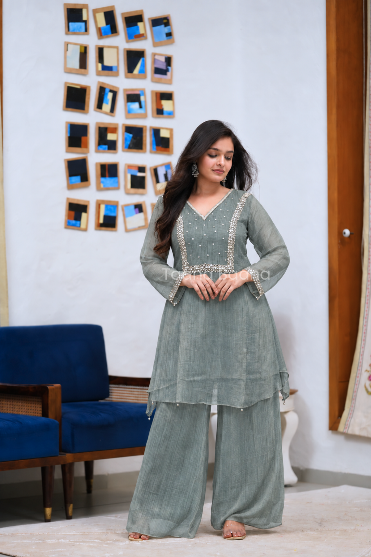 Kurta Plazo Set