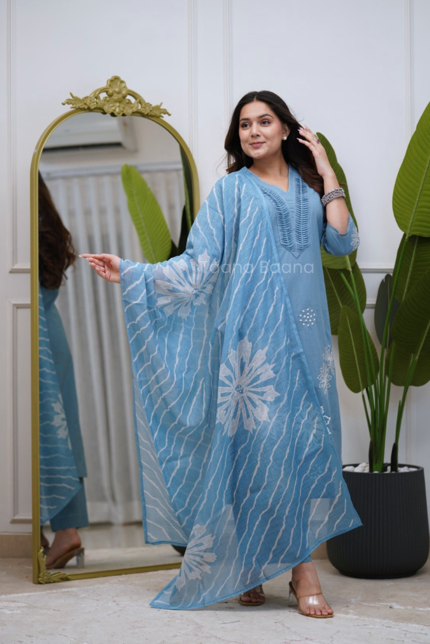 Dupatta Pant Set