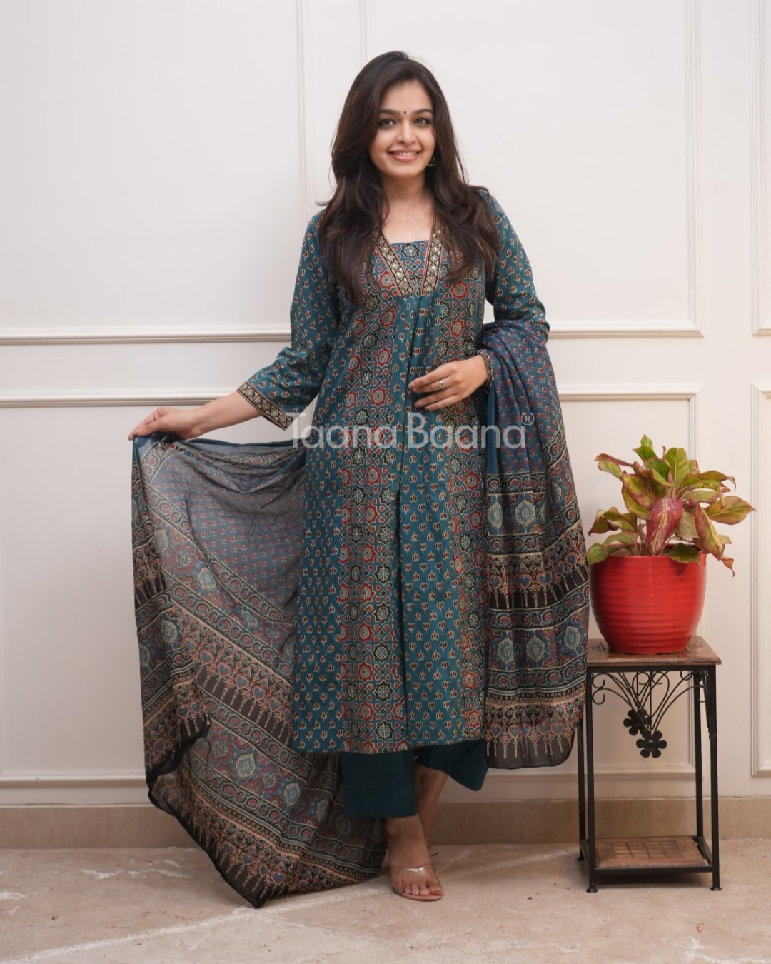Dupatta Pant Set