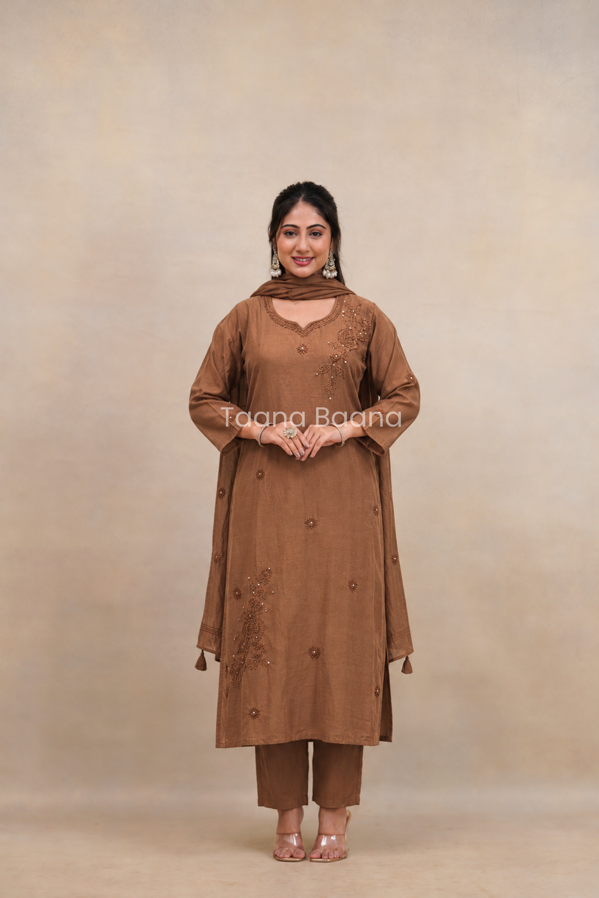 Dupatta Pant Set