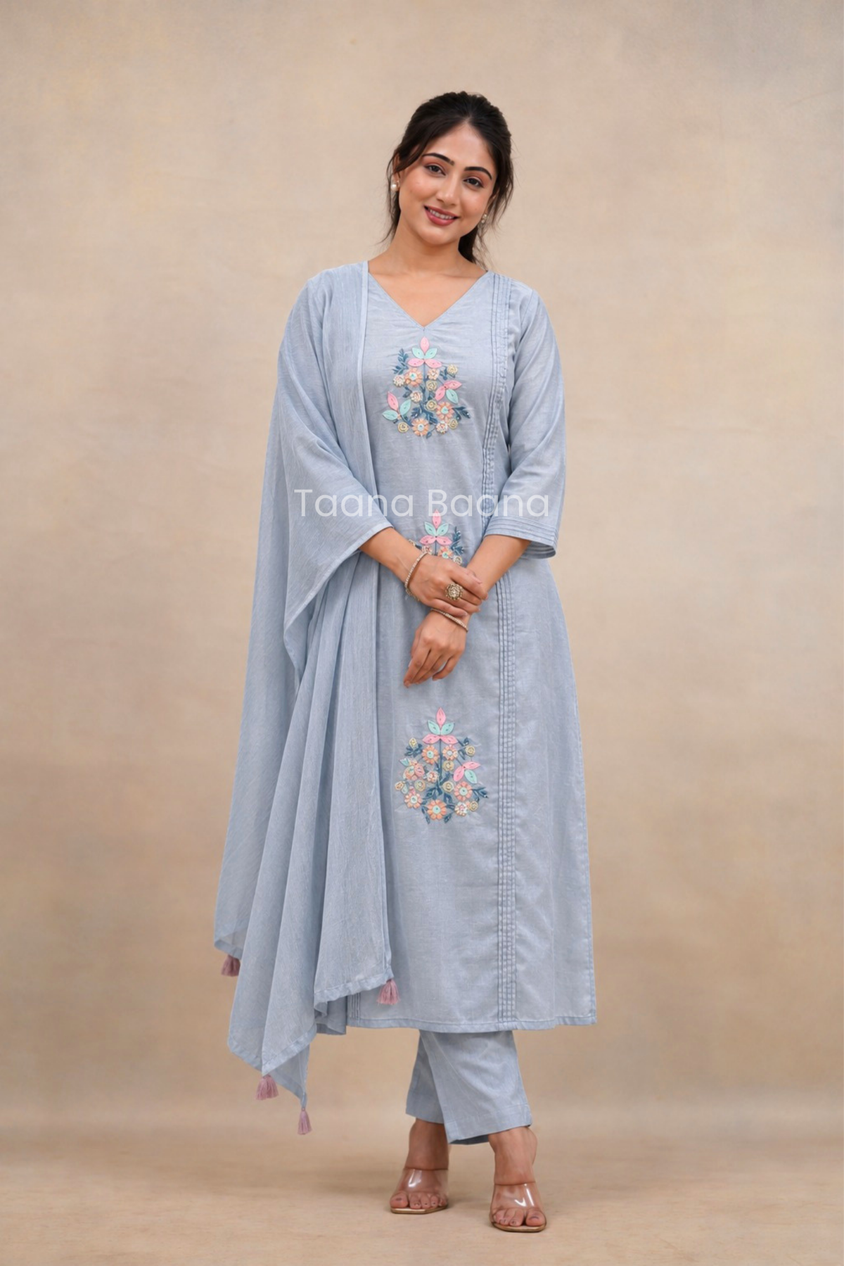 Dupatta Pant Set