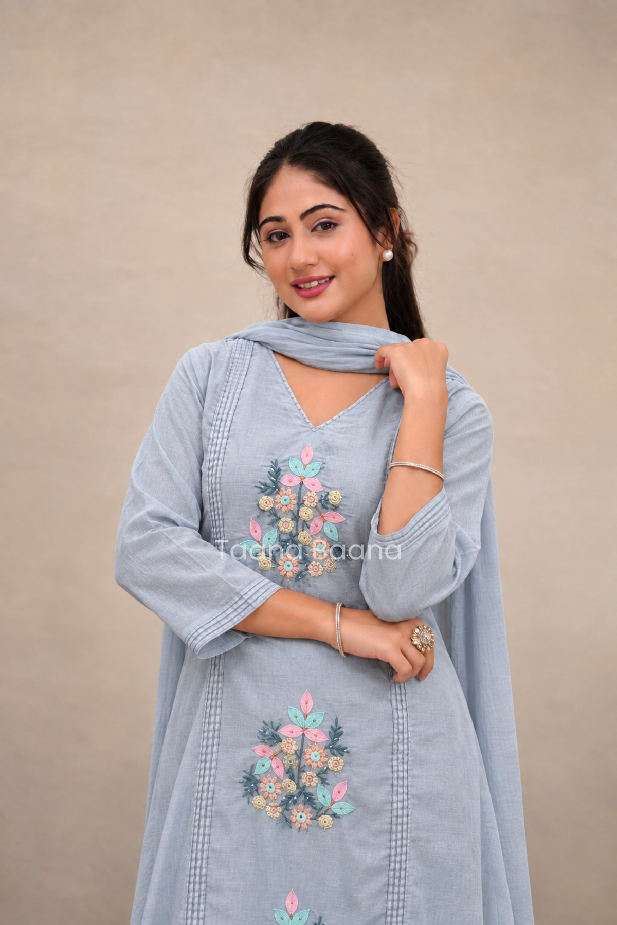 Dupatta Pant Set