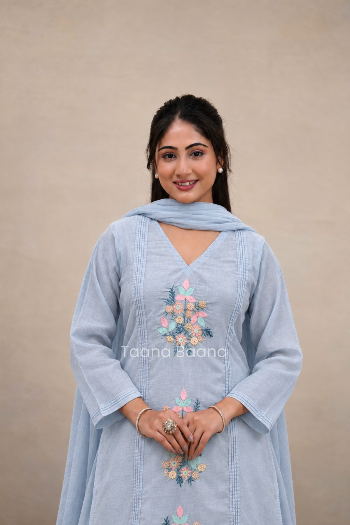 Dupatta Pant Set