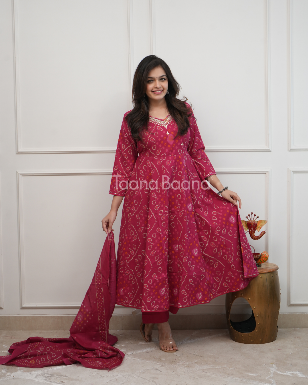 Dupatta Pant Set