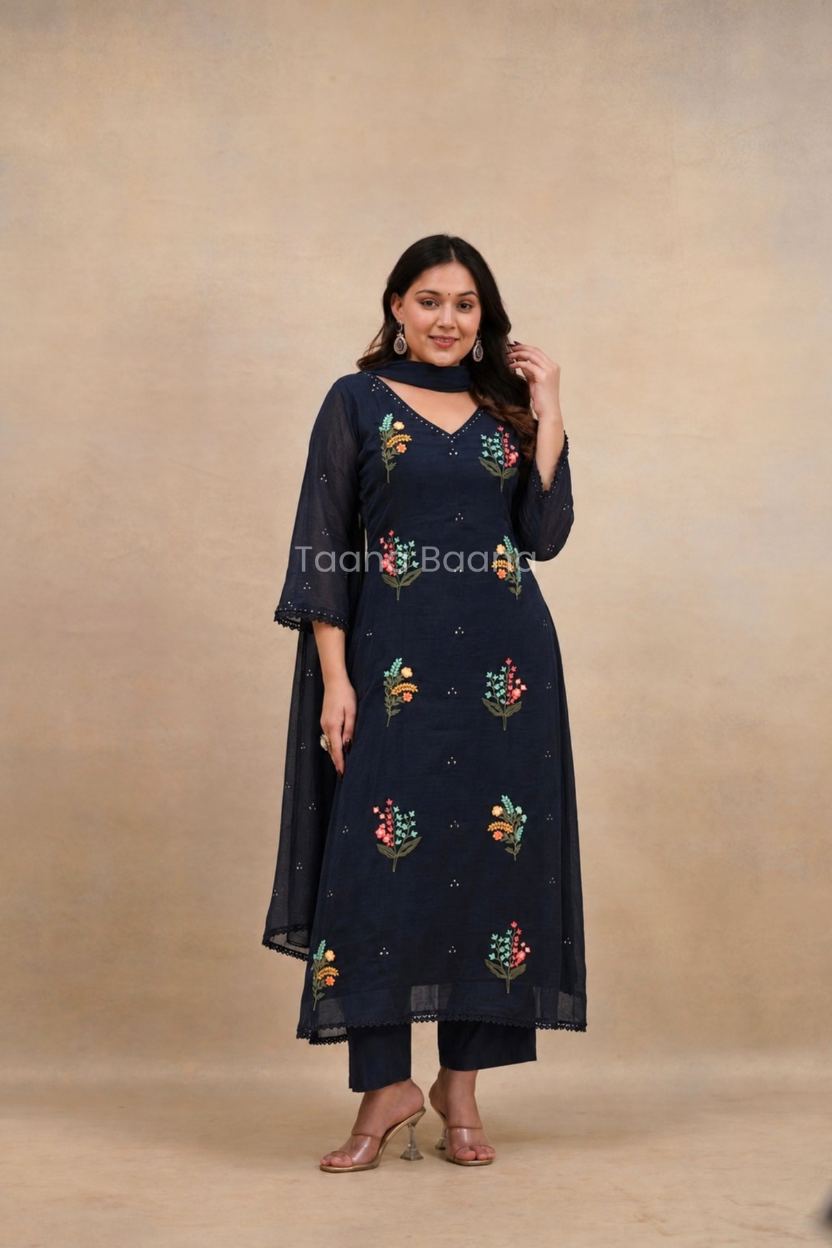 Dupatta Pant Set