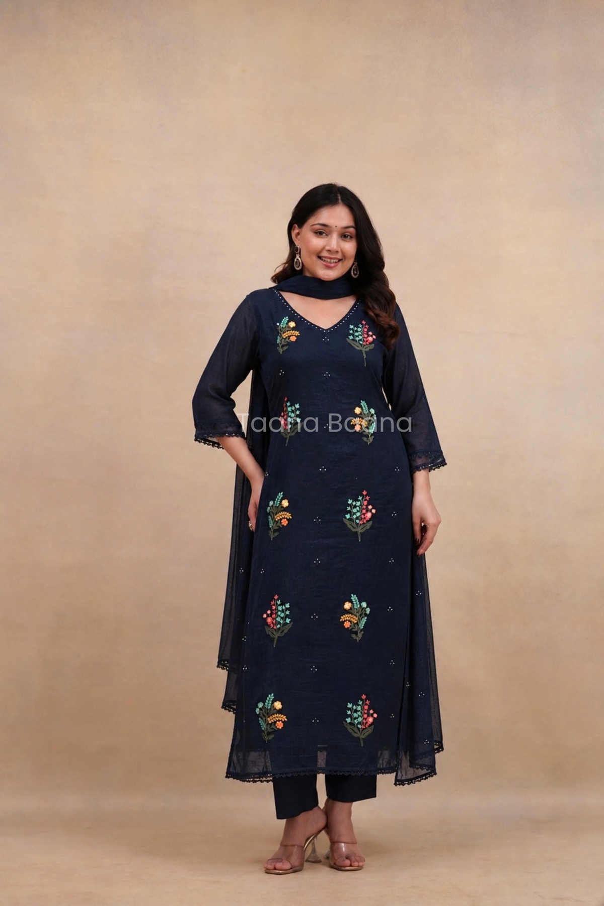 Dupatta Pant Set