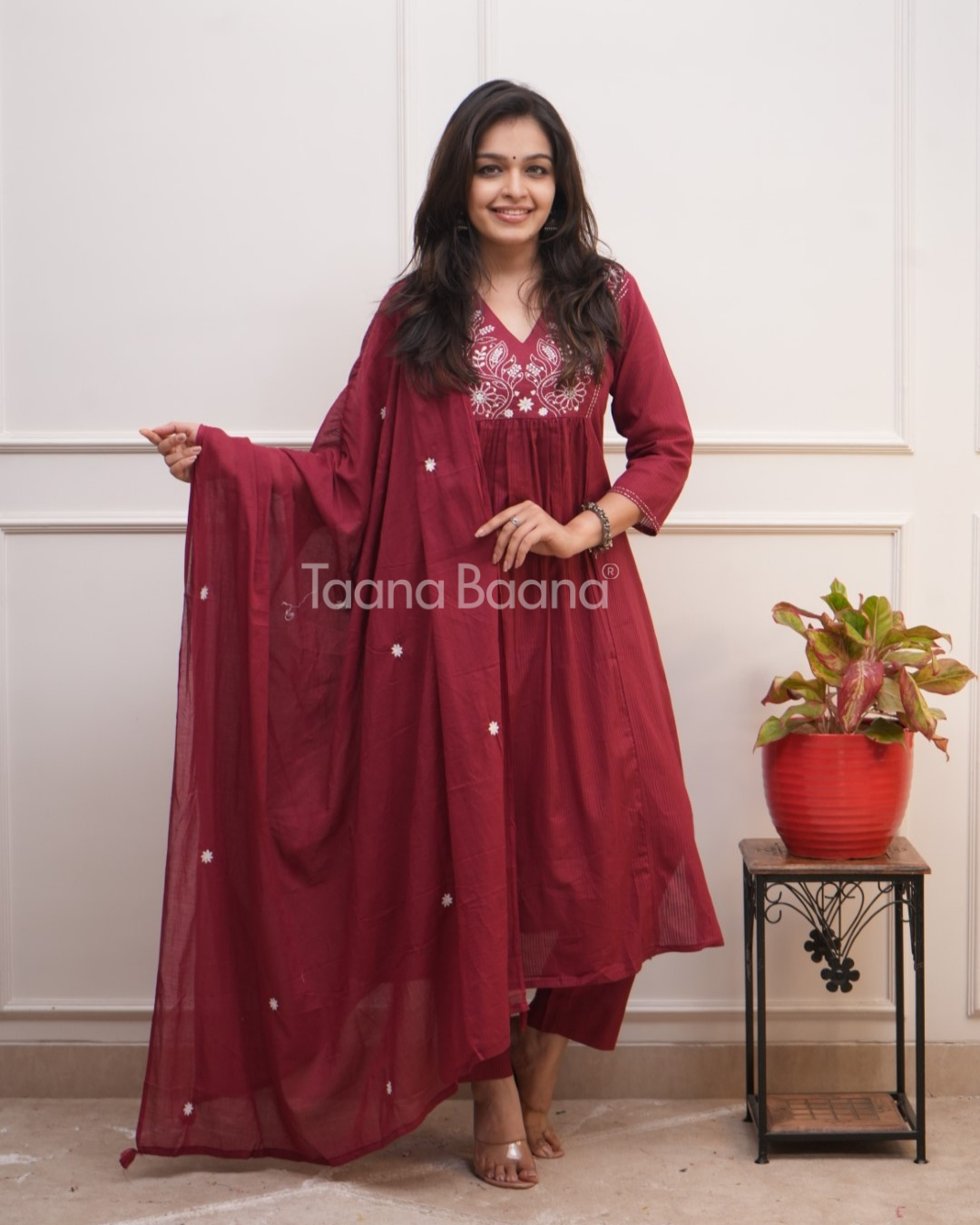 Dupatta Pant Set