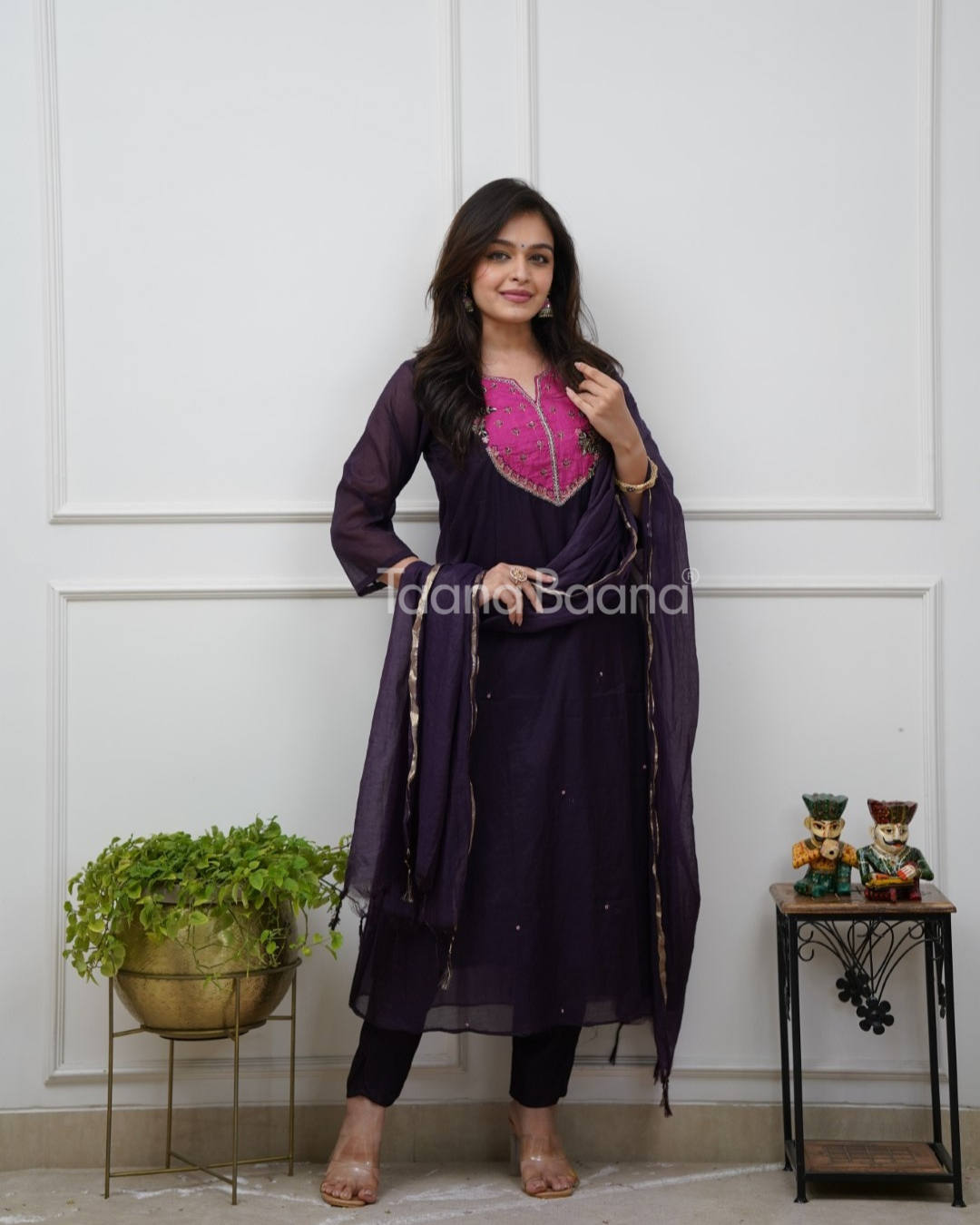 Dupatta Pant Set