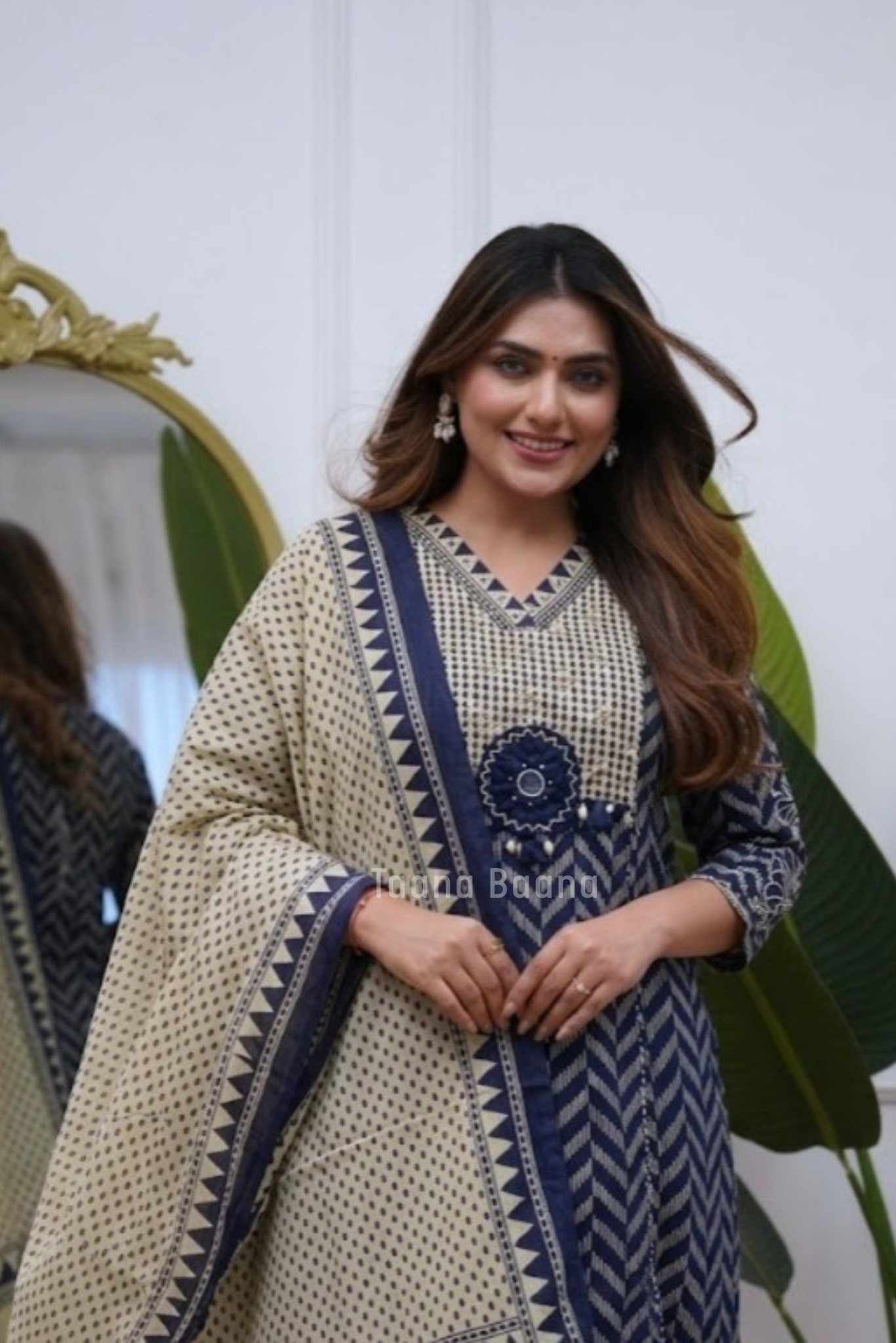 Dupatta Pant Set