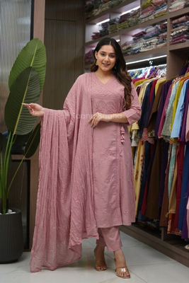 Dupatta Pant Set