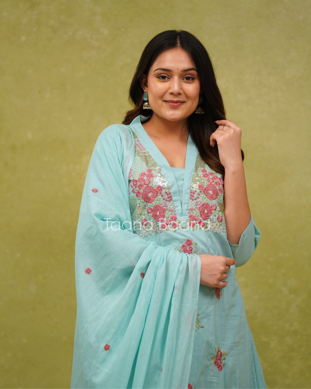 Dupatta Pant Set