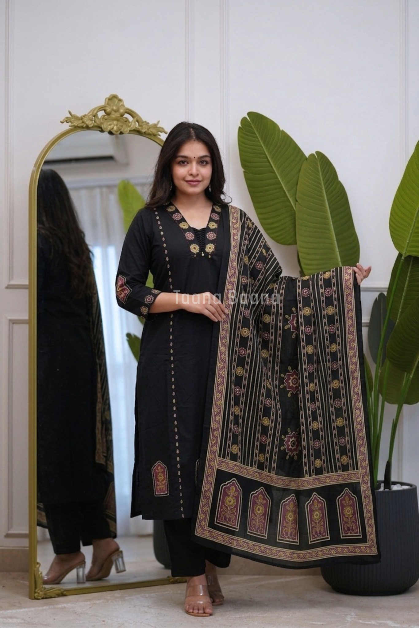 Dupatta Pant Set