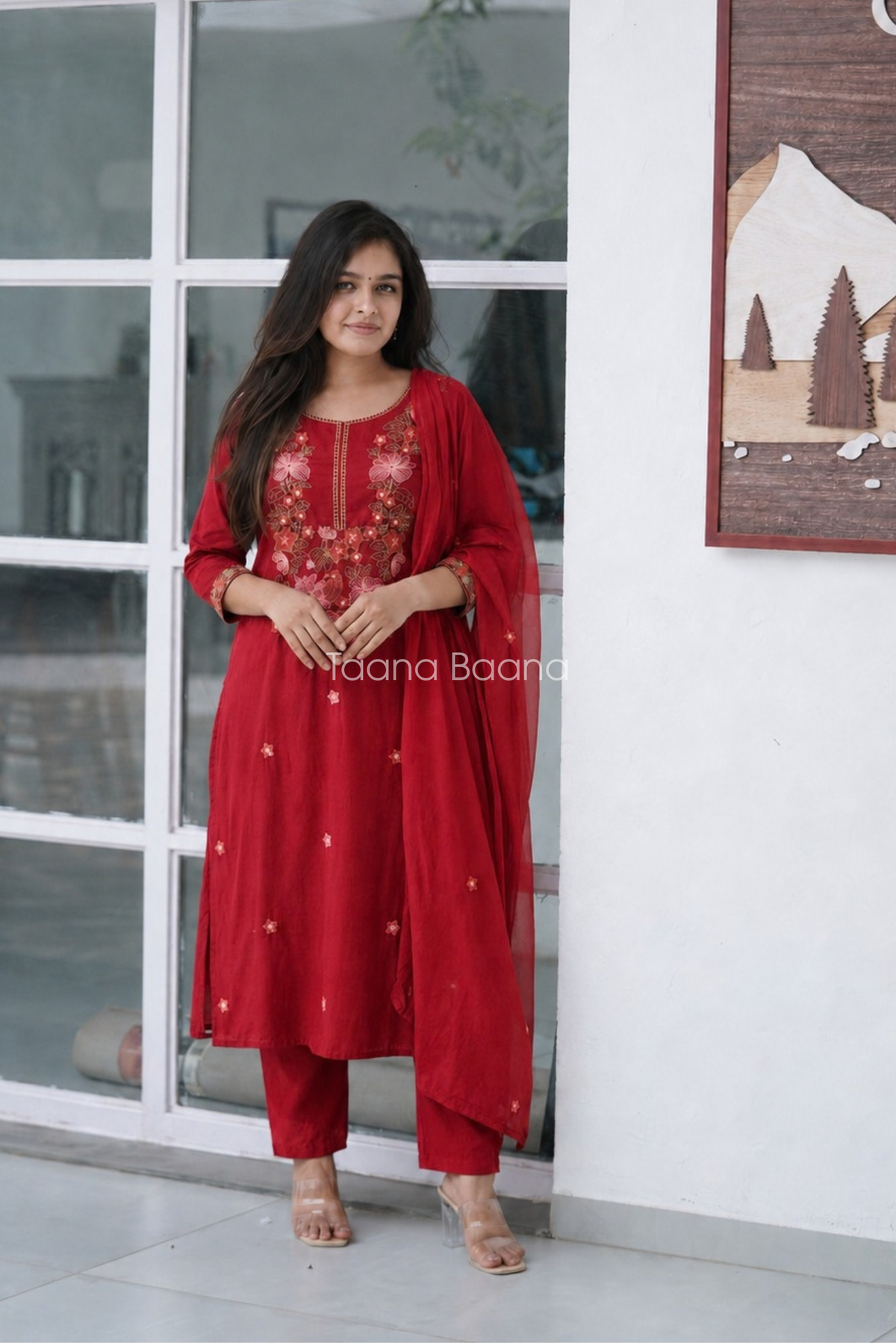 Dupatta Pant Set