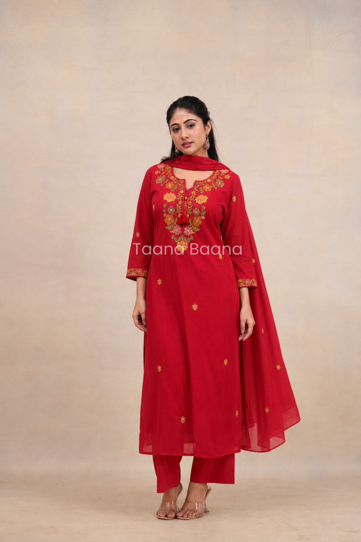 Dupatta Pant Set