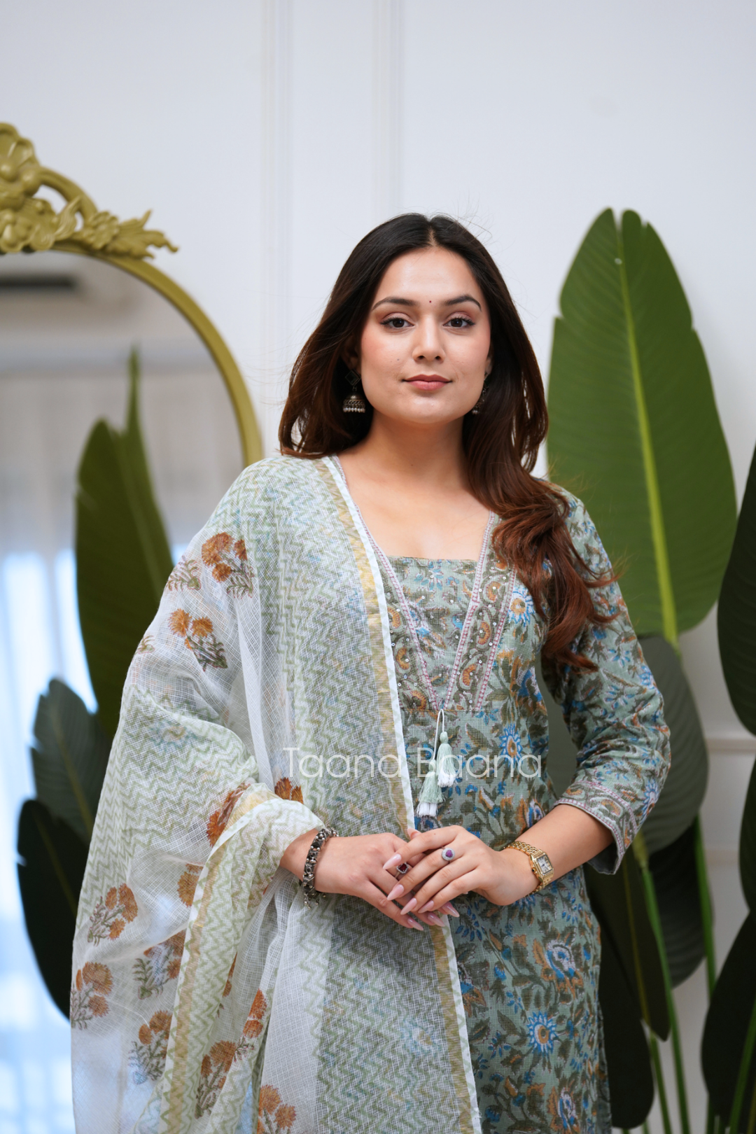 Dupatta Pant Set