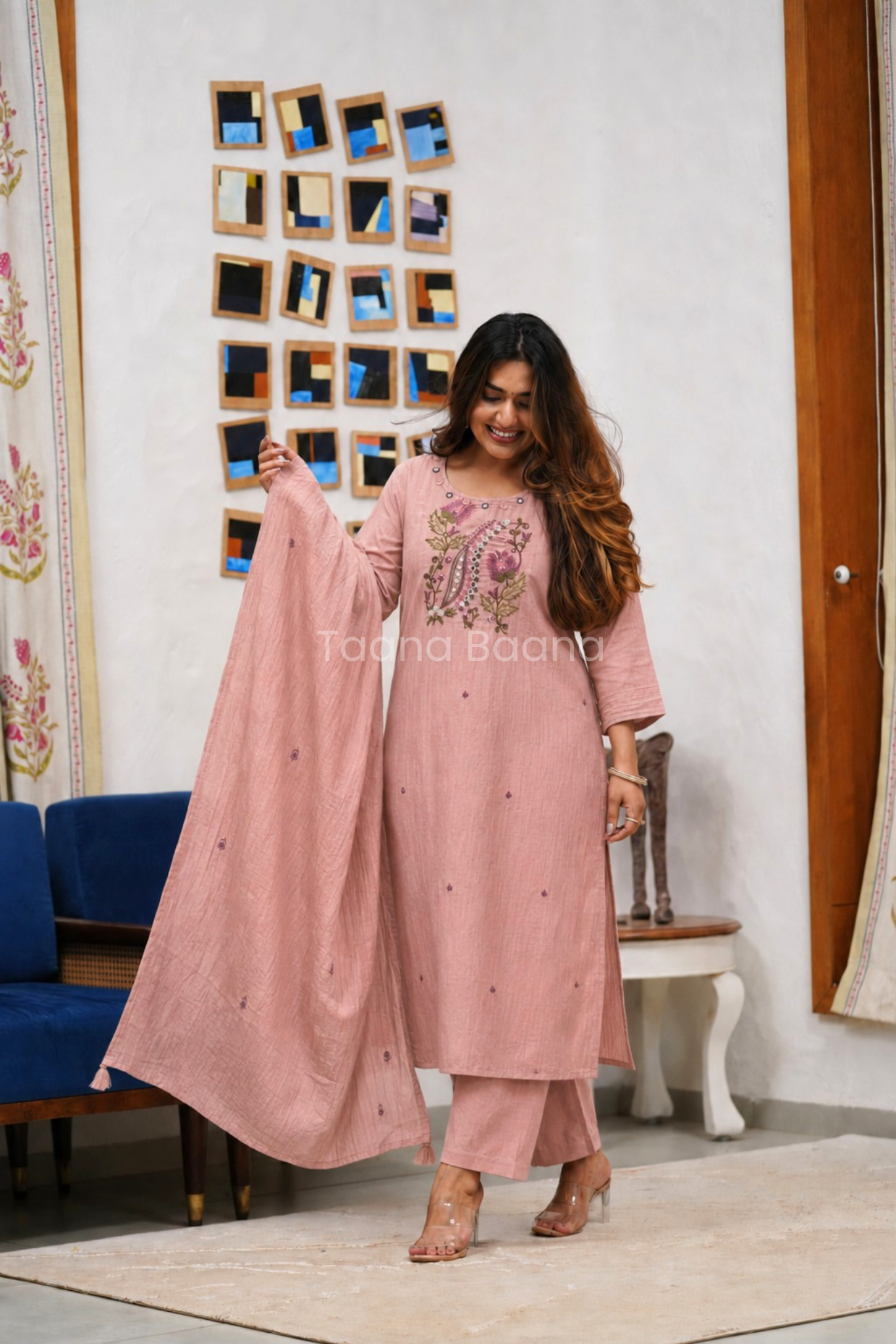 Dupatta Pant Set