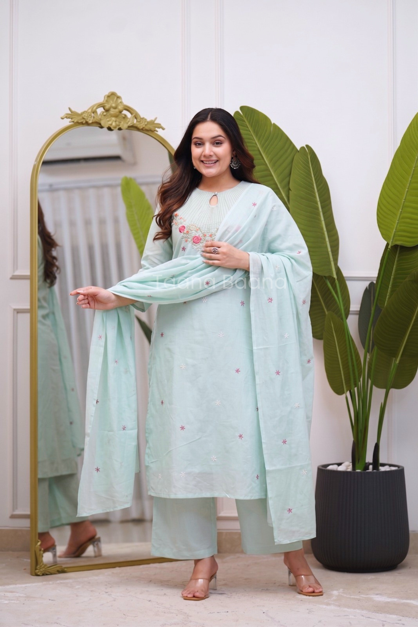 Dupatta Pant Set