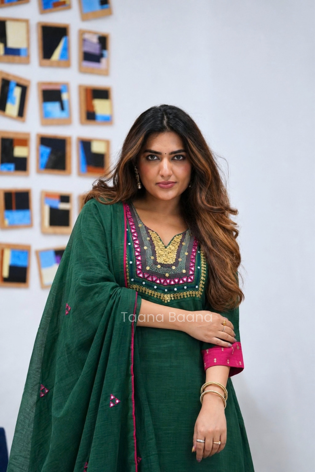 Dupatta Pant Set