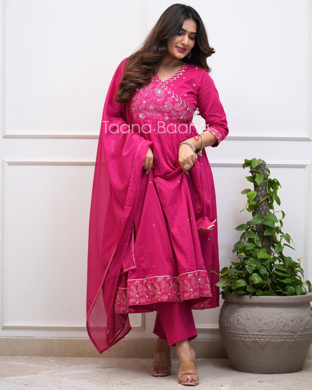 Dupatta Pant Set