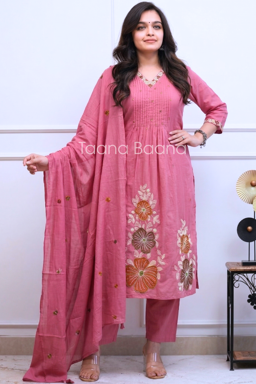 Dupatta Pant Set