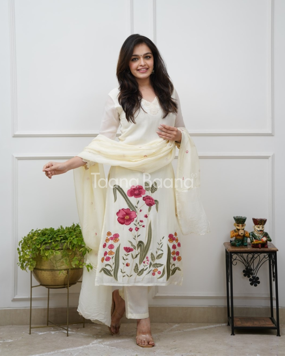 Dupatta Pant Set