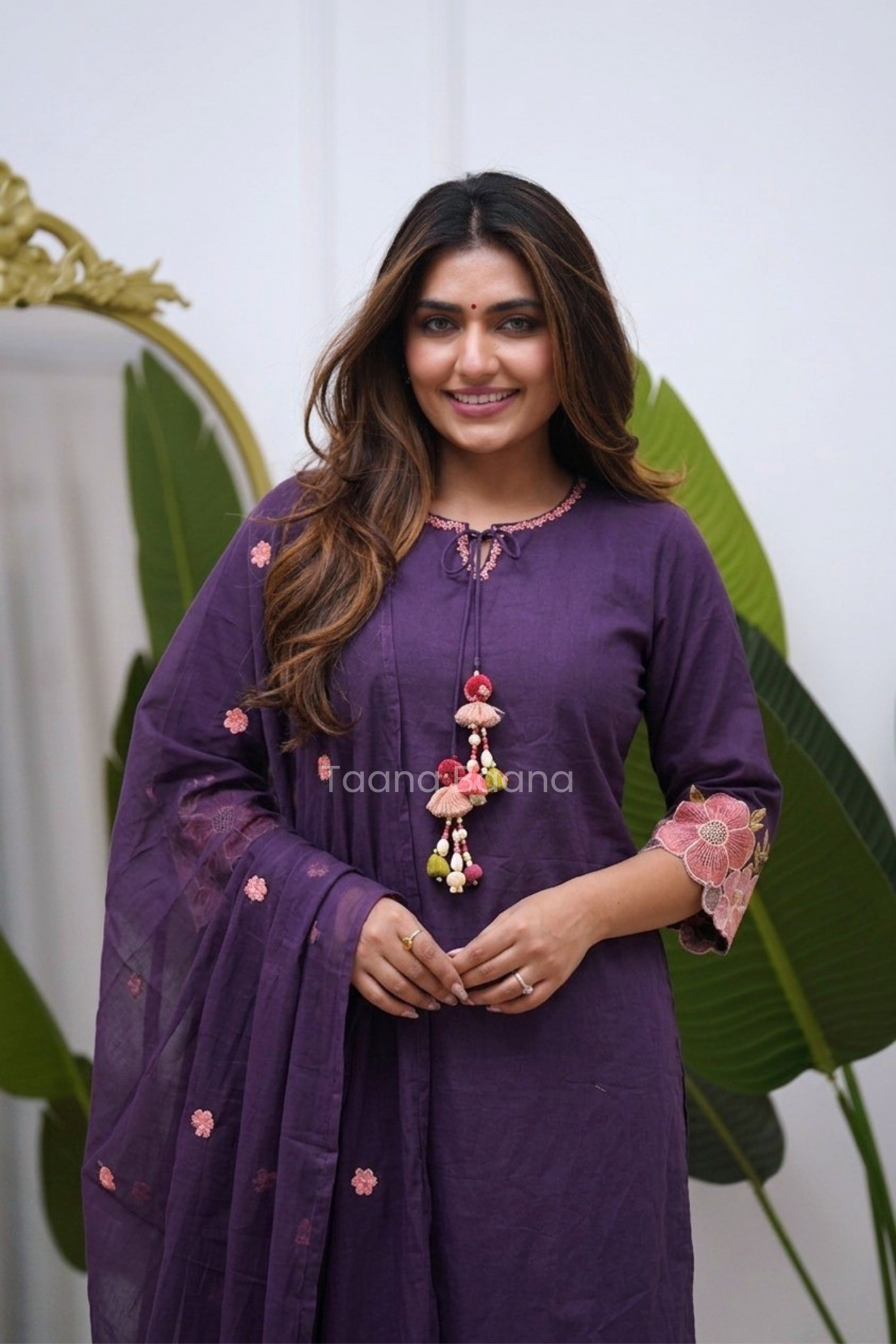 Dupatta Plazo Set