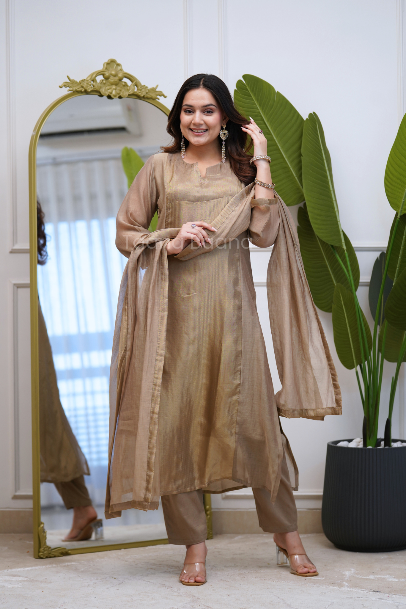 Dupatta Pant Set