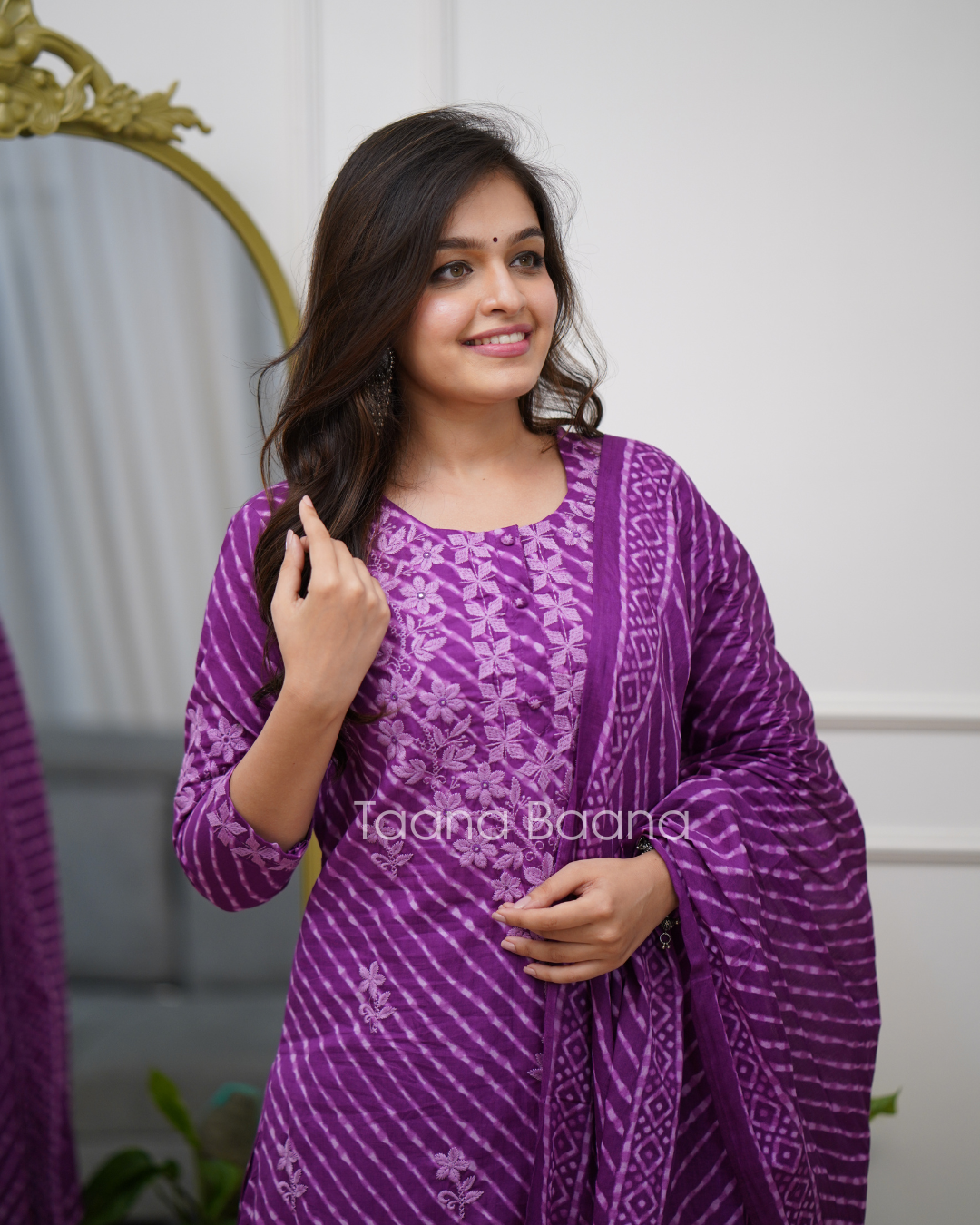 Dupatta Pant Set
