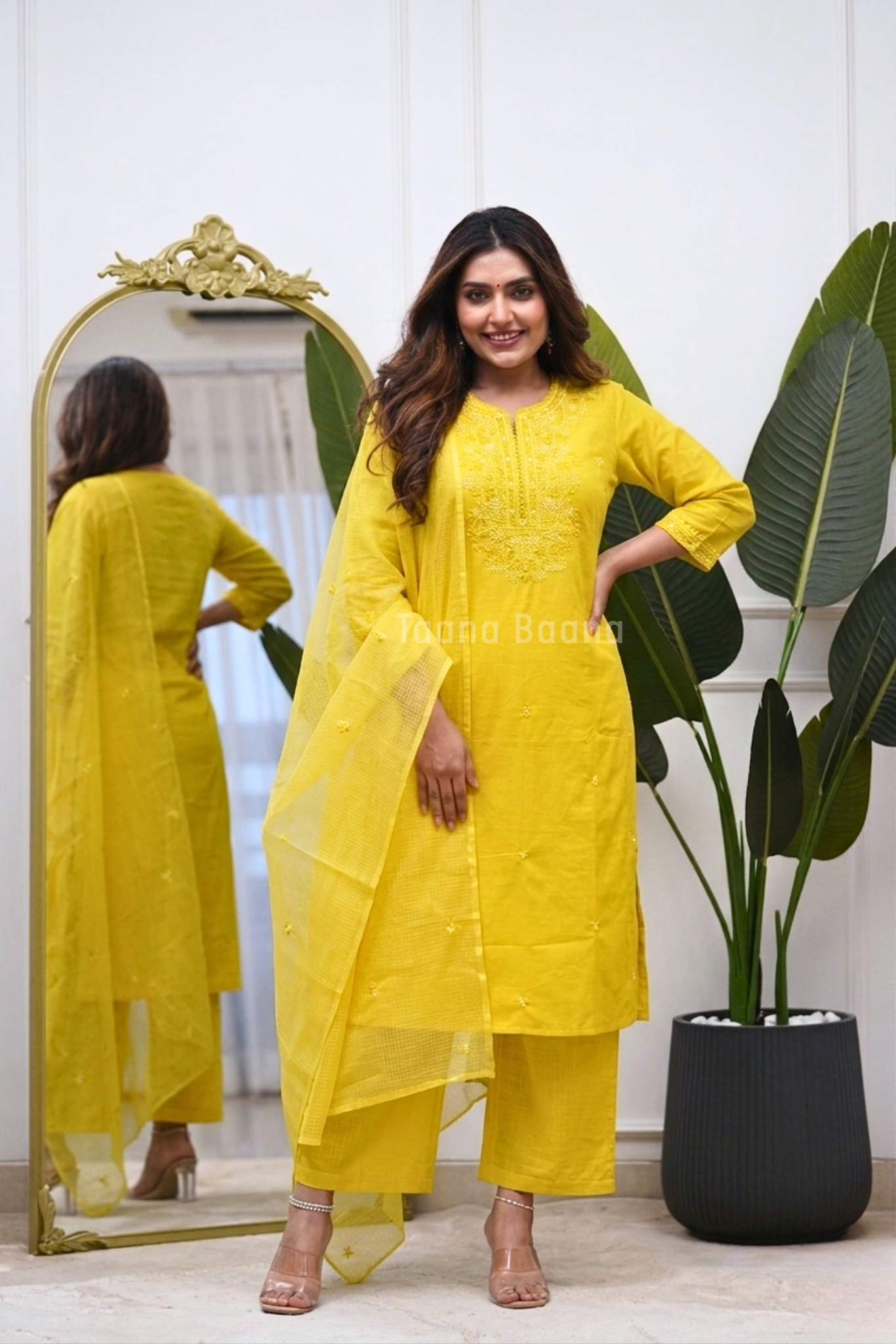 Dupatta Pant Set