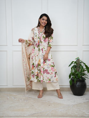 Dupatta Pants Set