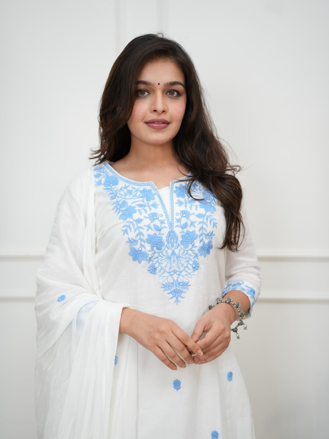 Dupatta Pants Set