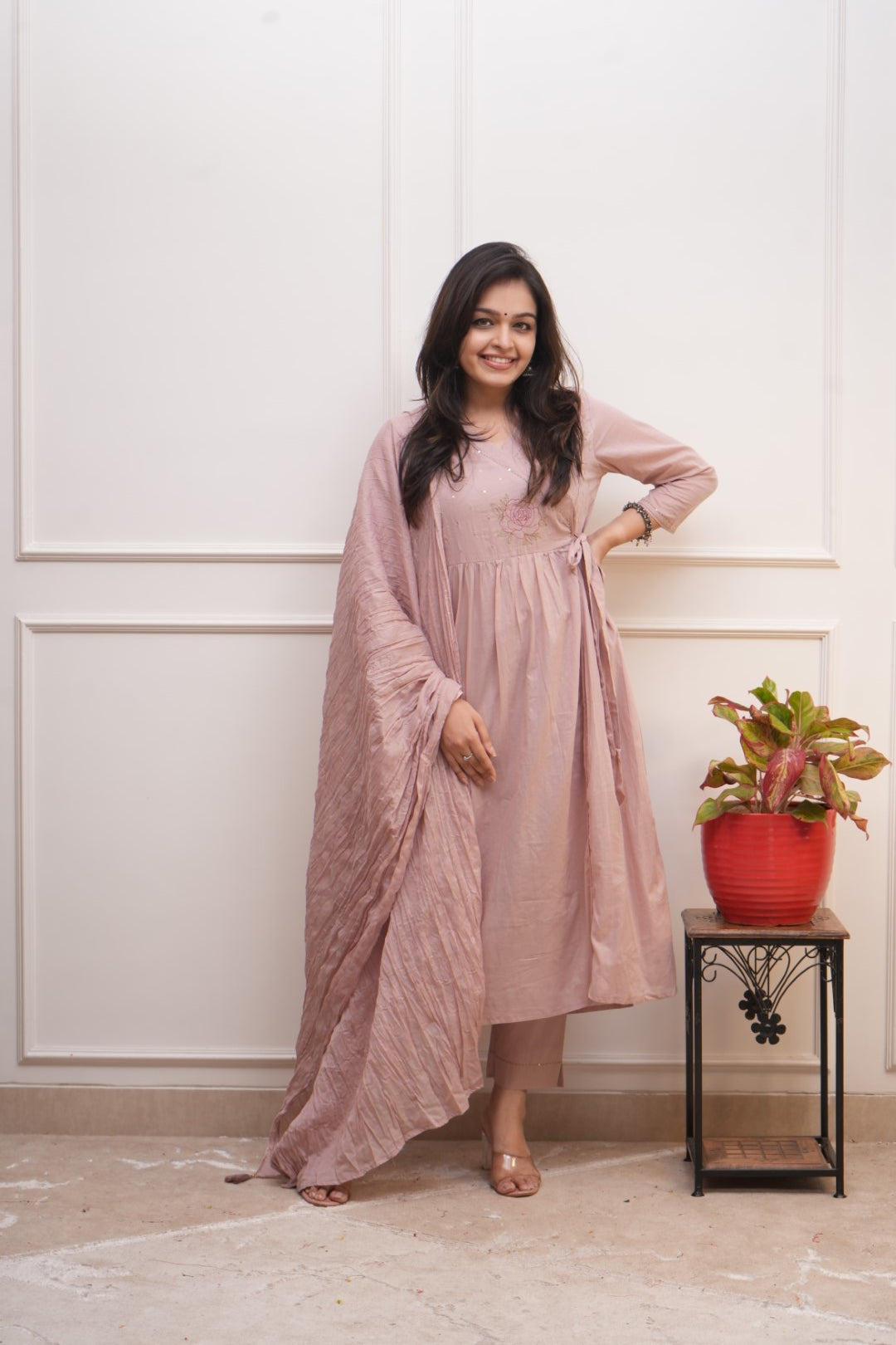 Dupatta Pant Set