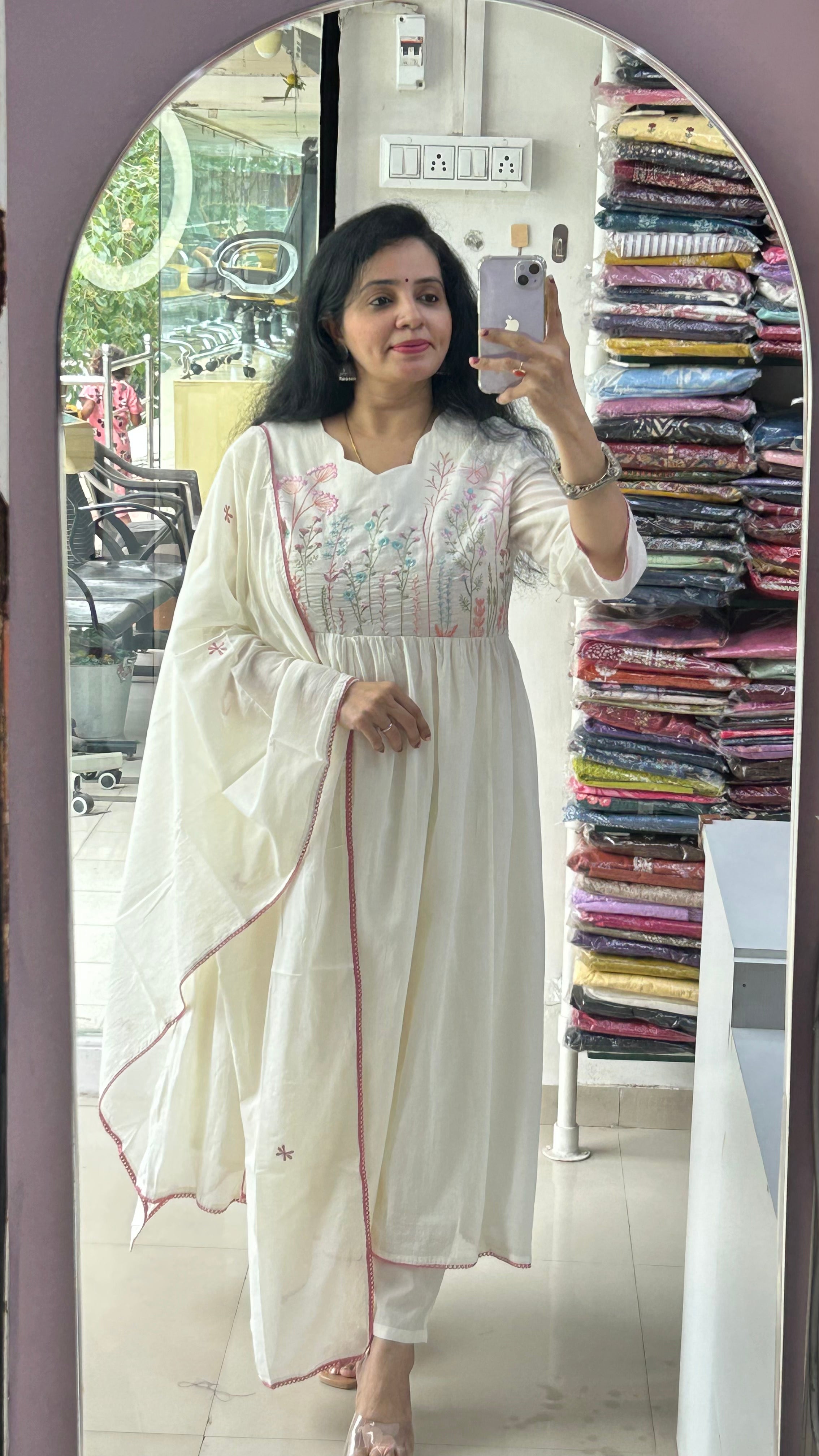 Dupatta Pant Set