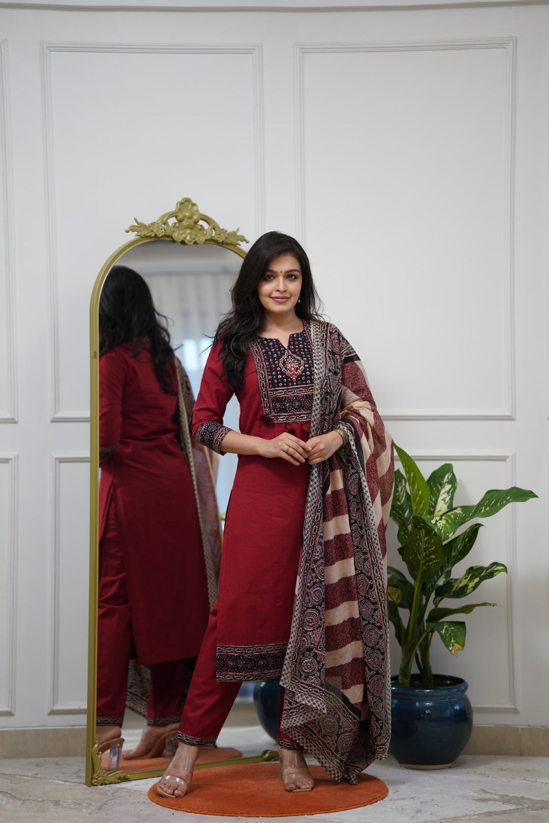 Dupatta Pant Set
