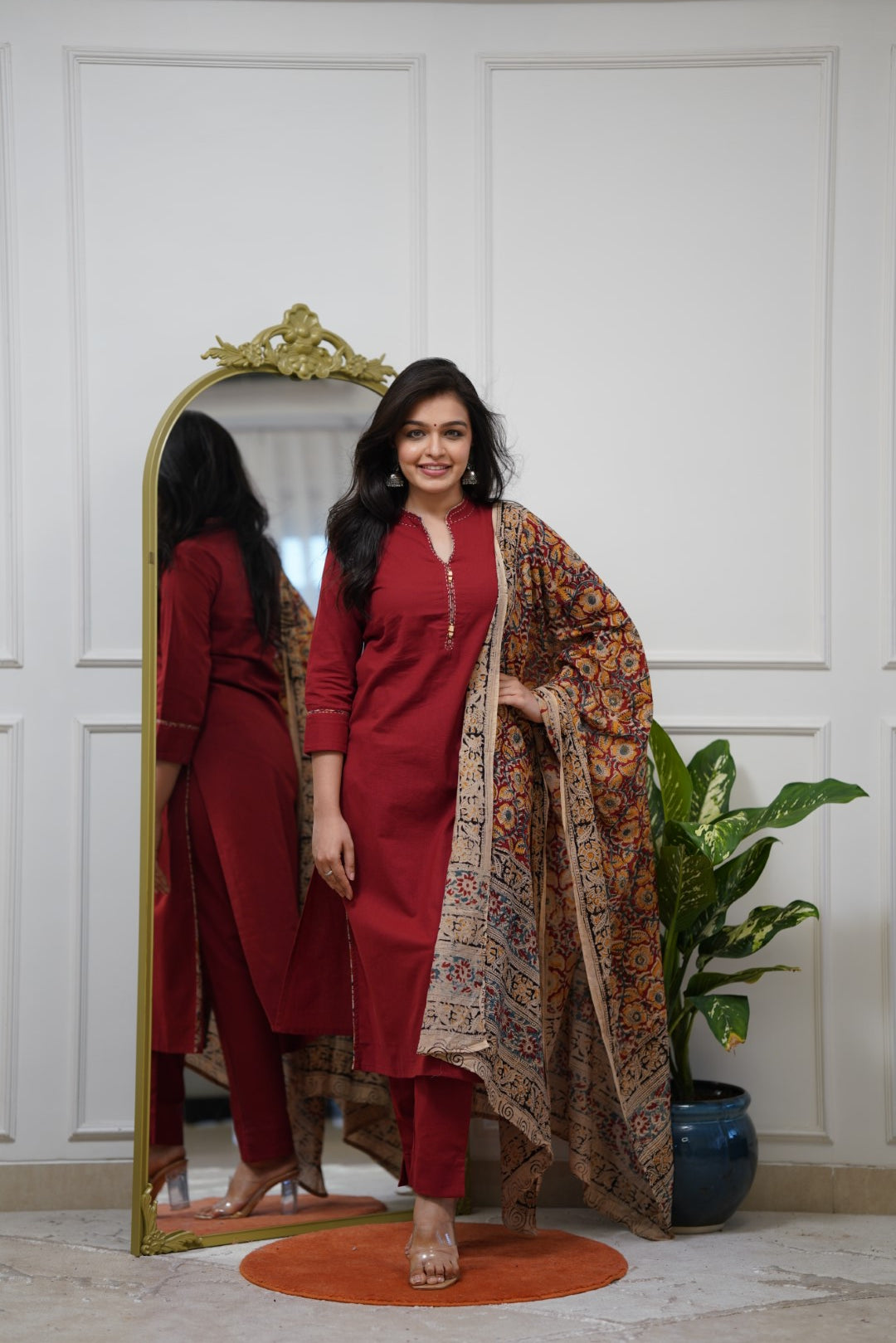 Dupatta Pant Set