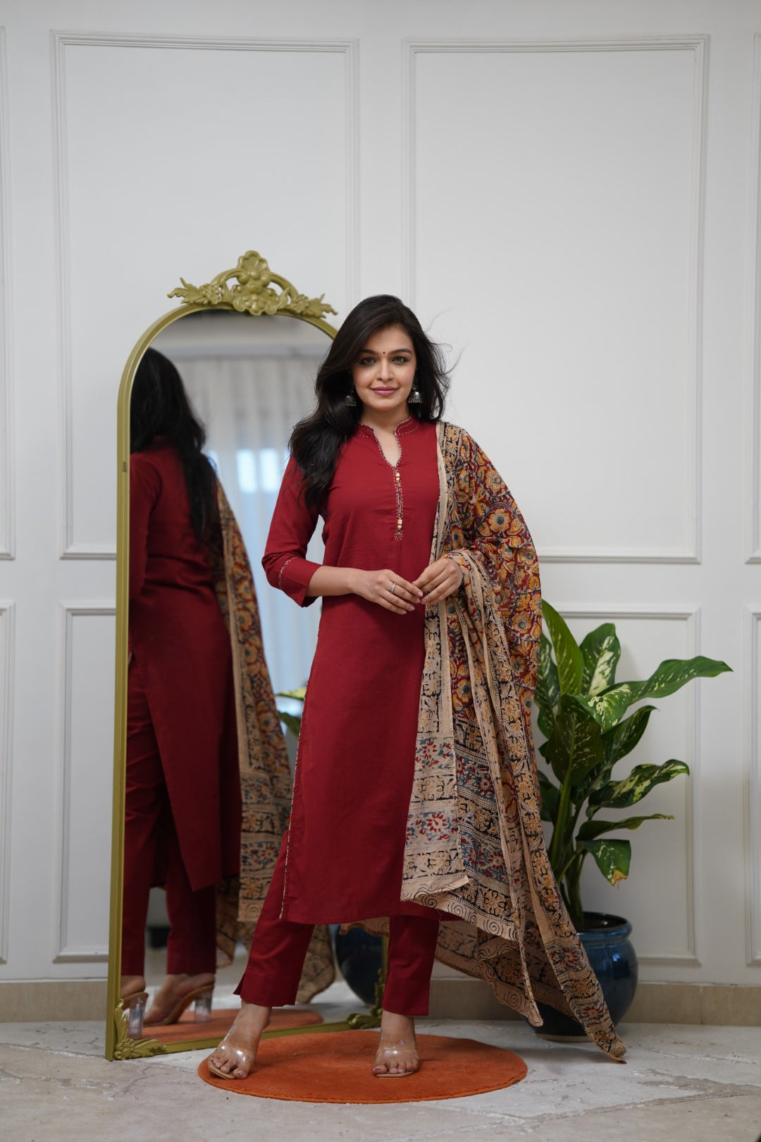 Dupatta Pant Set