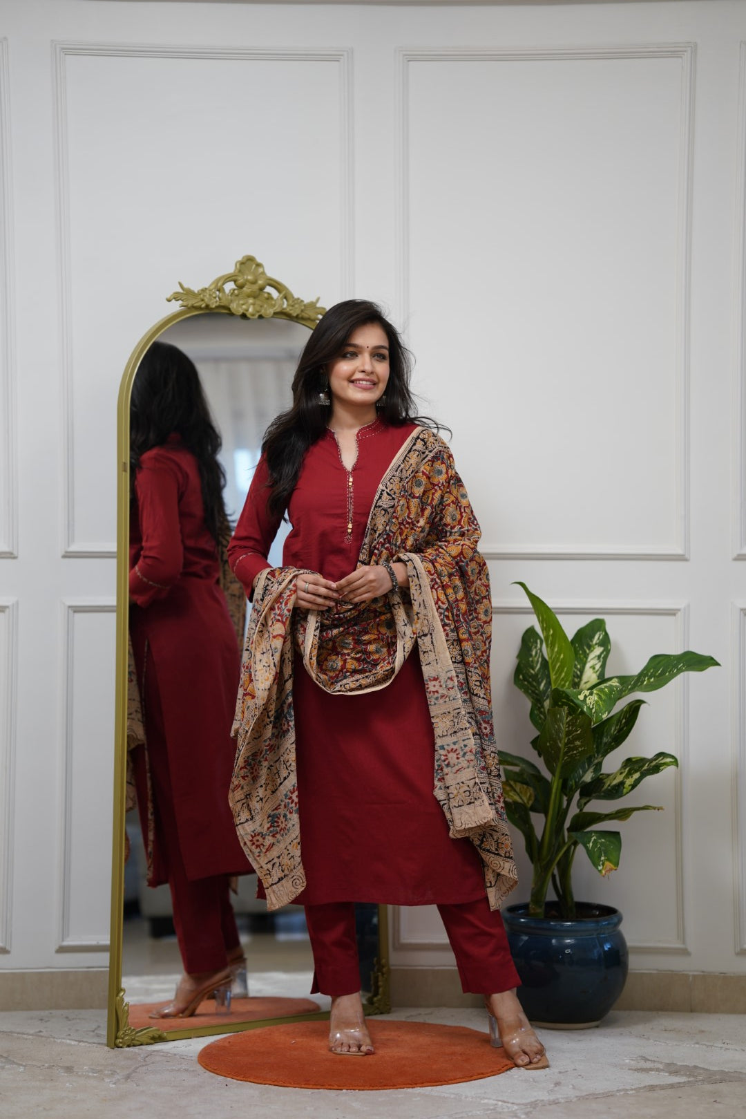 Dupatta Pant Set