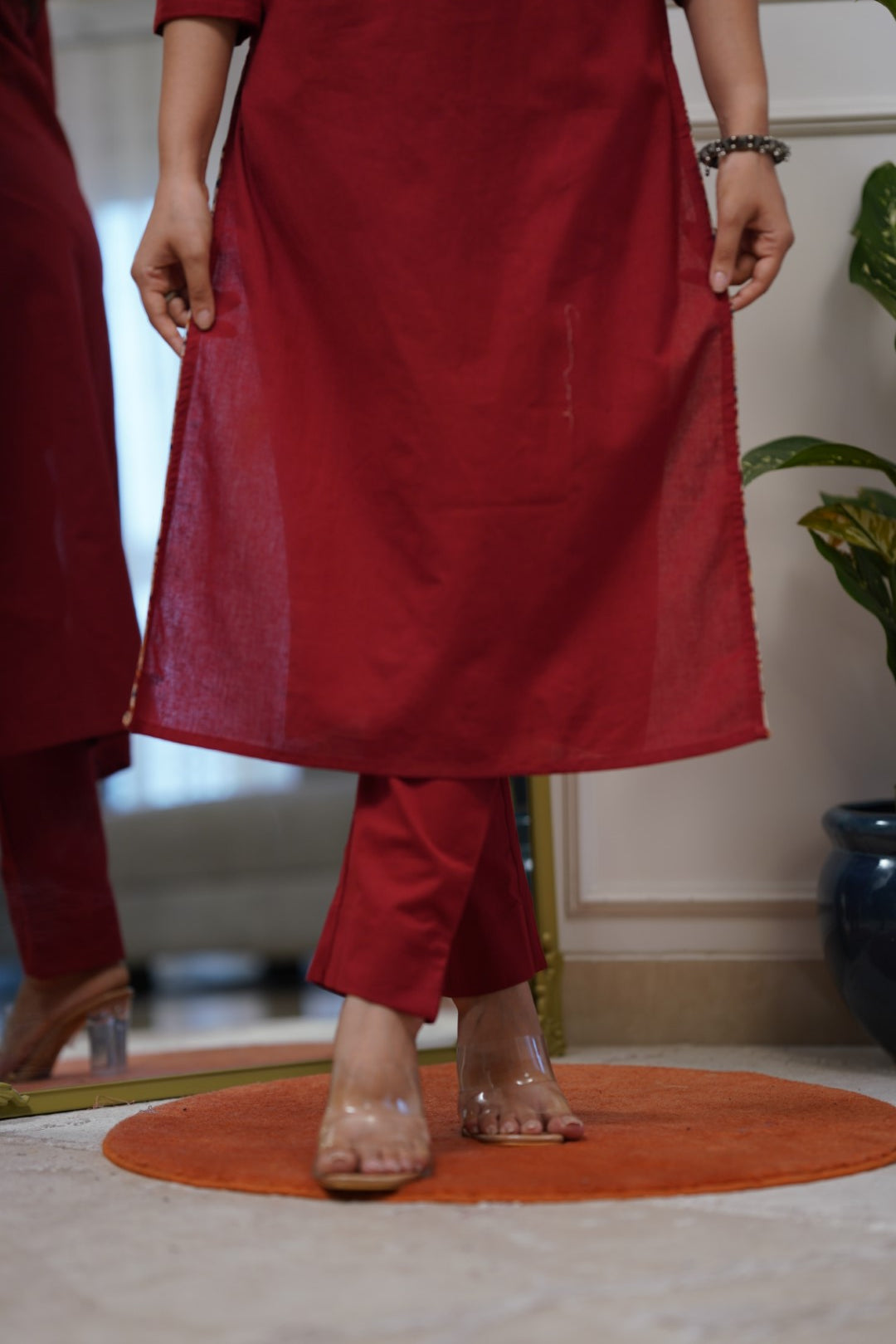 Dupatta Pant Set