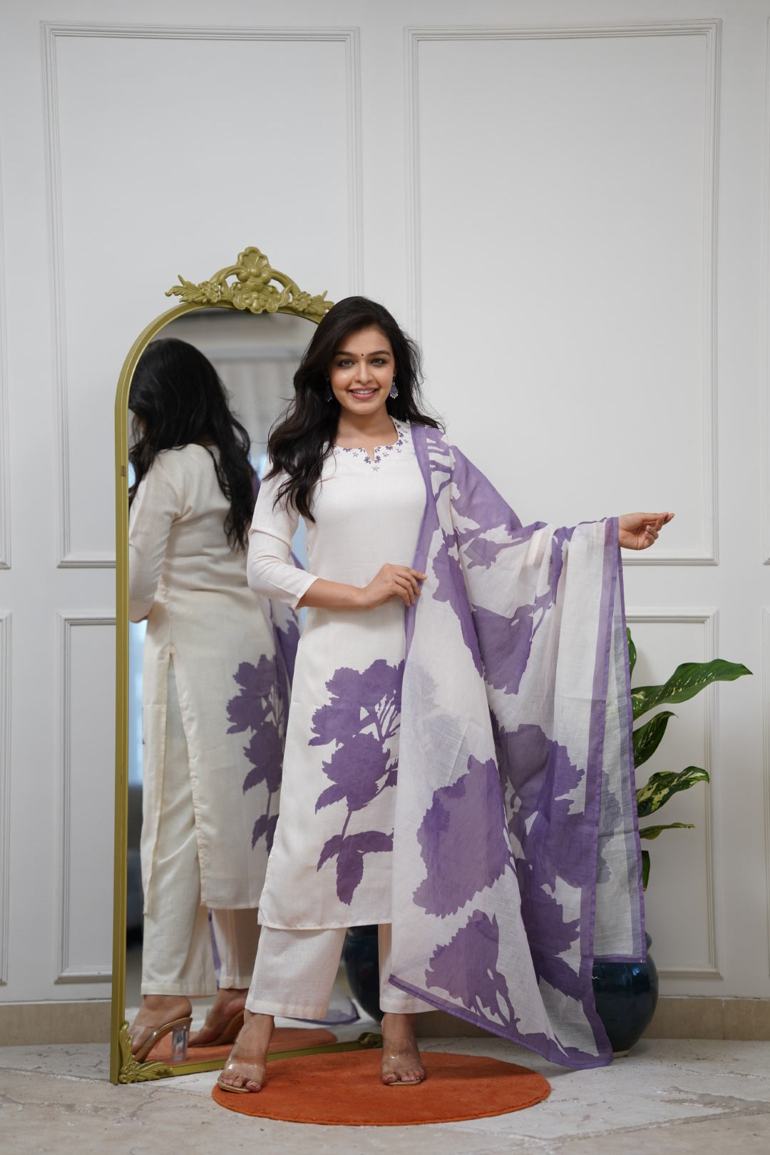 Dupatta Pant Set