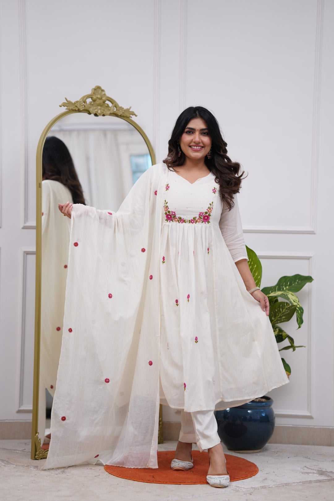 Dupatta Pant Set