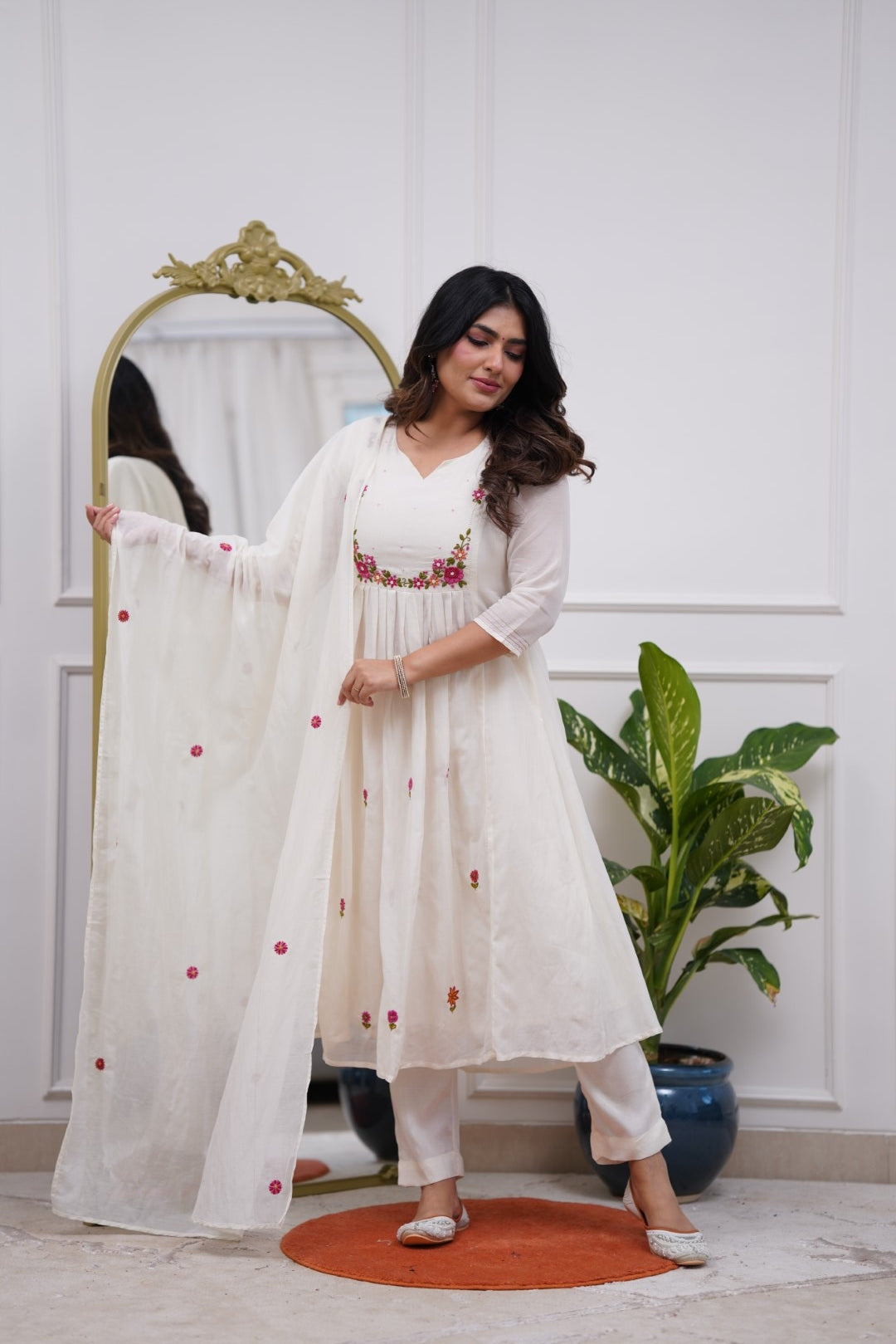 Dupatta Pant Set