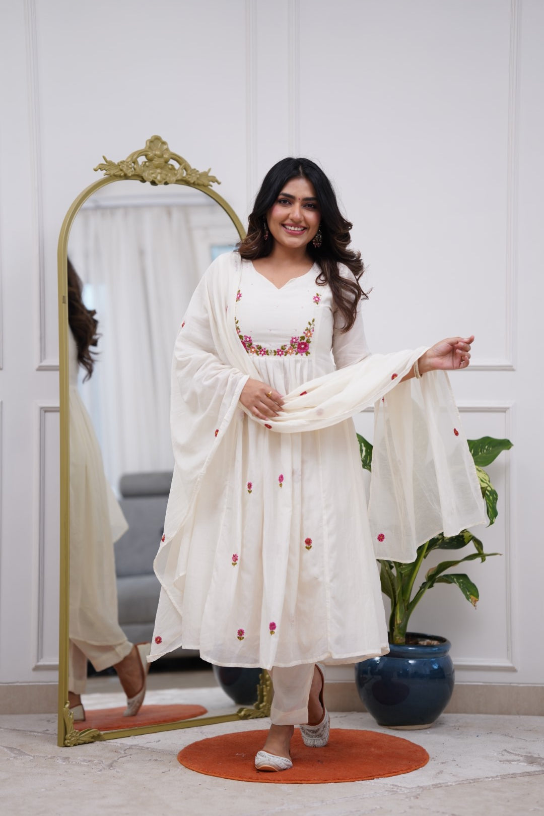 Dupatta Pant Set