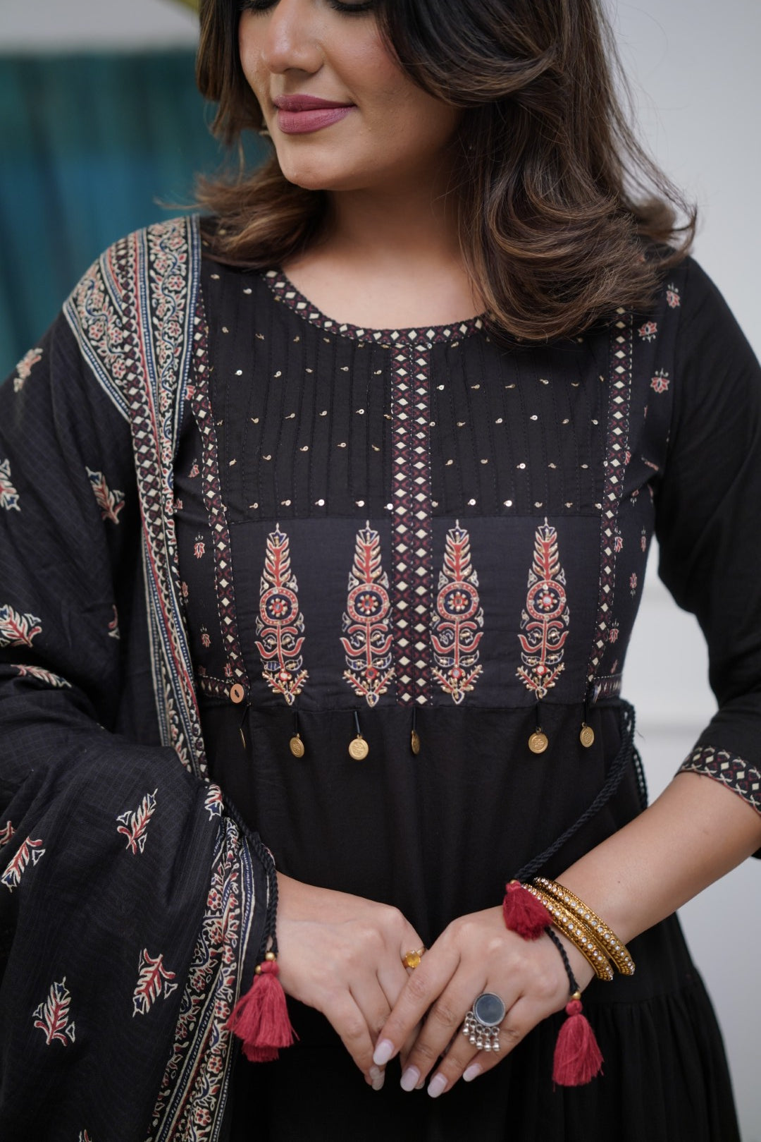 Dupatta Pants Set